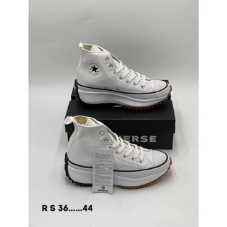 Converse รองเท้าผ้าใบผูกเชือกพร้อมกล่องแบบหุ้มข้อ