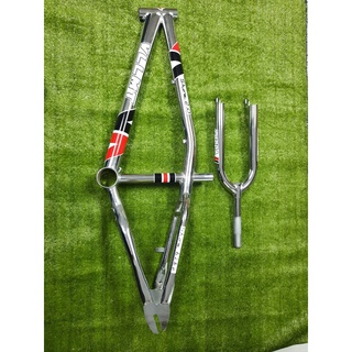 ชุดตัวถัง + ตะเกียบ 20" BMX GT รุ่น V-2 (มี 3 สี คือ ดำ , ขาว , ชุบ)