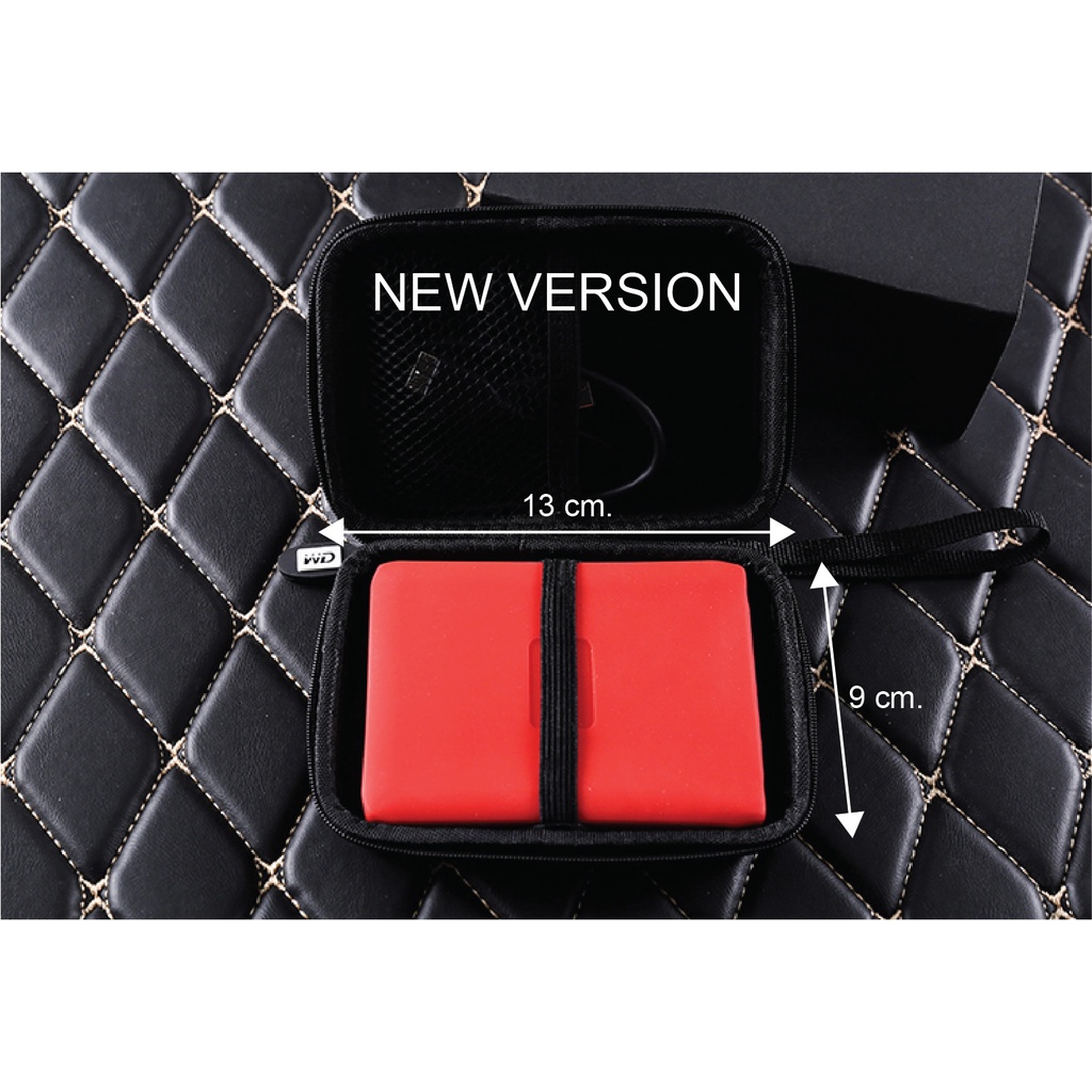 ภาพสินค้าHDD 2.5" Soft Case - กระเป๋าใส่ ฮาร์ดดิส 2.5" - สามารถใส่ได้ 2 ตัว จากร้าน vissavat บน Shopee ภาพที่ 8