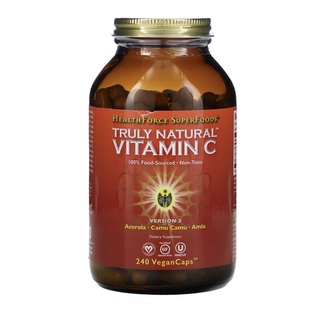 Whole Foods Vitamin C 374 mg  จาก Acerola Cherry ธรรมชาติ 120~240capsule