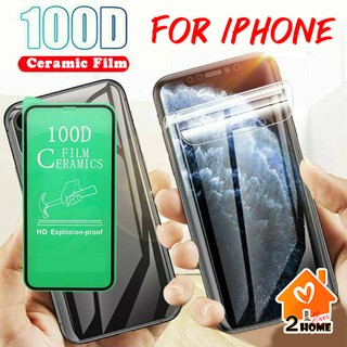 ภาพหน้าปกสินค้าฟิล์มเซรามิคเต็มจอ FILM 100D FOR IPHONE Screen Protector ที่เกี่ยวข้อง