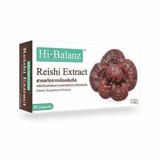 สินค้า Hi-Balanz Reishi Extract 30 Capsule (สารสกัดจากเห็ดหลินจือแดง)