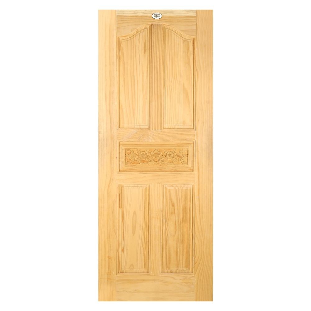 new-zealand-pine-wood-door-modern-doors-l118-80x200cm-ประตูไม้สน-modern-doors-l118-80x200-ซม-สีธรรมชาติ-ประตูบานเปิด-ปร