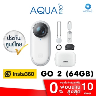 สินค้า INSTA360 Go 2 Action Camera 32 / 64 GB กล้องแอคชั่นแคม ที่เล็กที่สุดและเบาที่สุด ประกันศูนย์ไทย