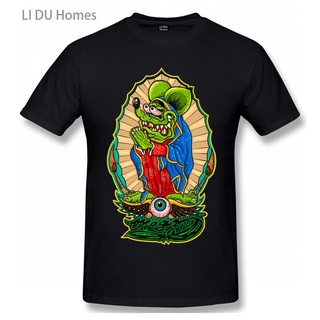 ROUNDคอลูกเรือNeckAnahynes Rat Fink เสื้อยืดลําลองสําหรับผู้ชาย/ผู้หญิงผ้าฝ้ายแขนสั้นพิมพ์ลายกราฟฟิค-4XL