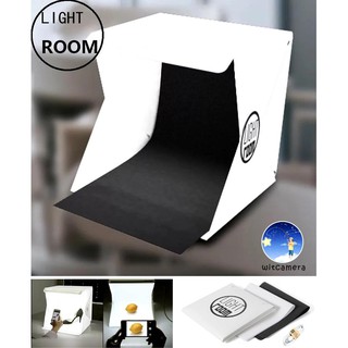 ราคาและรีวิวสตูดิโอถ่ายภาพ กล่องถ่ายภาพ แบบพกพา Light Room Photo Studio 9 inch (24cm) Photography Lighting Tent Kit Mini Cube Box