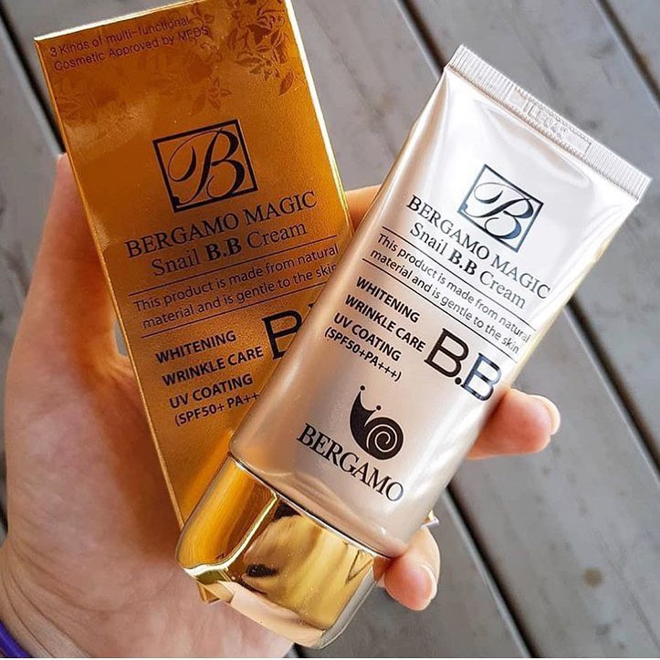 วีวี Beauty Bergamo Magic Snail B.B. Cream 50ml. บีบีครีมหอยทากแบรนด์