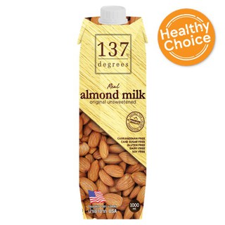 ภาพหน้าปกสินค้า🔥HOT🔥 137 ดีกรี นมอัลมอนด์ สูตรอันสวีทเทนด์ 1 ลิตร 137 Degrees Almond Milk Unsweetened Formula 1 L ซึ่งคุณอาจชอบราคาและรีวิวของสินค้านี้