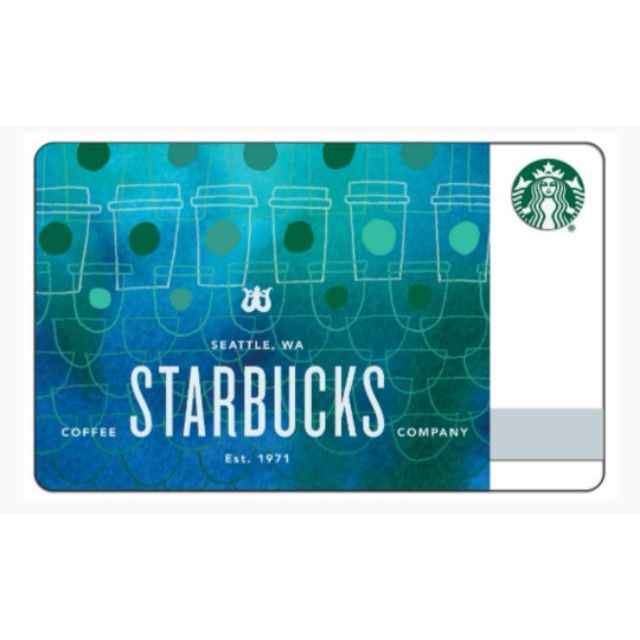 ภาพหน้าปกสินค้าบัตร Starbucks ลาย SIREN SCALE / มูลค่า 500 บาท จากร้าน johnnystb บน Shopee