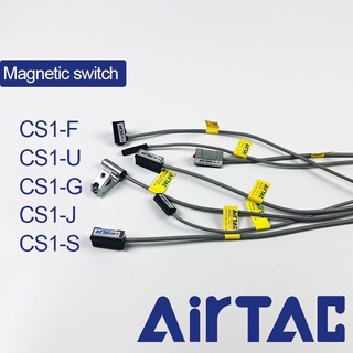Airtac Cs1 - F Cs1 - U Cs1 - G Cs1 - J Cs1 - S อุปกรณ์เซ็นเซอร์สวิตช์มีไฟ Led แสดงสถานะ