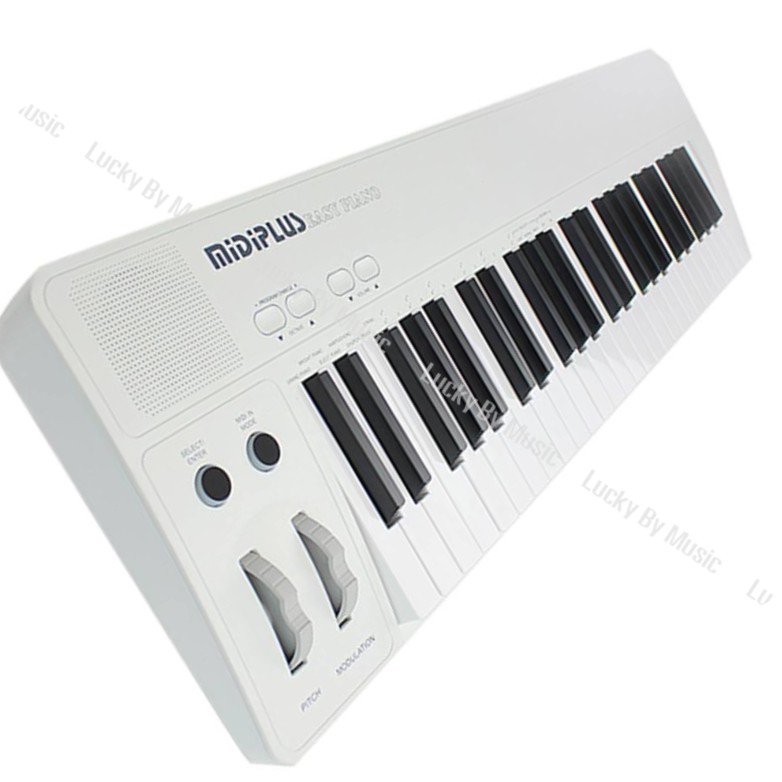 เปียโนไฟฟ้า-midiplus-easy-piano-49-key-คีย์มีนํ้าหนัก-สามารถเล่นหนักเบาได้-พร้อมอะแดปเตอร์-ส่งด่วนเคอรี่