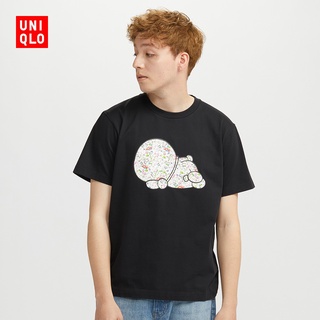 DORAEMON เสื้อยืดแขนสั้นลายโดราเอมอน ( 430192 Uniqlo )เสื้อยืดอินเทรนด์