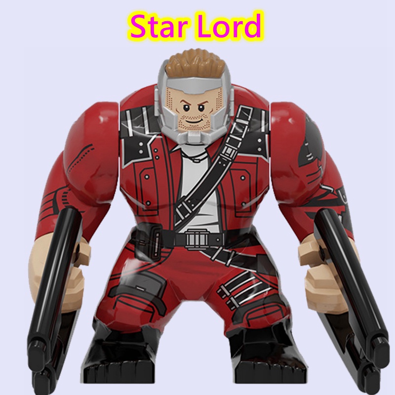 ของเล่นตัวต่อเลโก้-marvel-galaxy-star-lord-เข้ากันได้กับของเล่นเด็ก