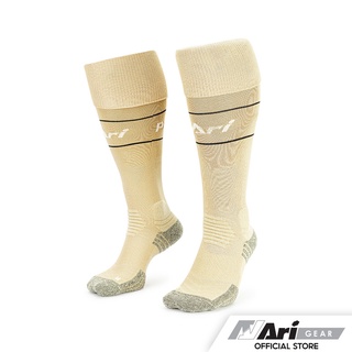 ARI PORT FC 2021/22 AWAY PLAYER ELITE SOCKS - GOLD/BLACK/WHITE ถุงเท้า อาริ การท่าเรือ เอฟซี สีทอง