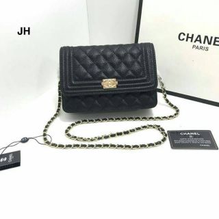 Chanel 8" อะไหร่ทอง พรีเมี่ยม ปั๊มทุกจุด งานสวย