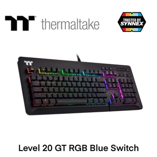 Keyboard (คีย์บอร์ด) Thermaltake Level 20 GT RGB BLUE Switch Keyboard (TH/EN) ของใหม่ประกัน 2ปี
