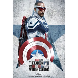 Poster Marvel the falcon and the winter soldier (sam / new Captain America)