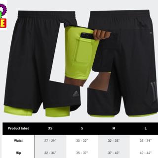 Adidas - ใหม่ กางเกงมีซับในใส่ออกกำลังกาย OWN THE RUN/ACTIVATED TECH 2-IN-1  SHORTS FL3958 FL8623 FS9809 GD5326 GD5327 | Shopee Thailand