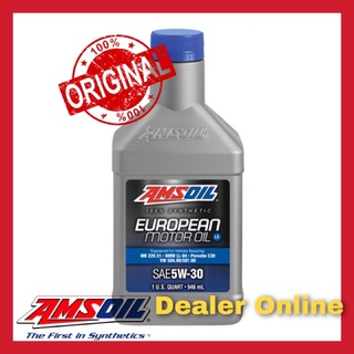 Amsoil European Premium Synthetic SAE 5w-30 Low Saps น้ำมันเครื่องสังเคราะห์แท้ 100%