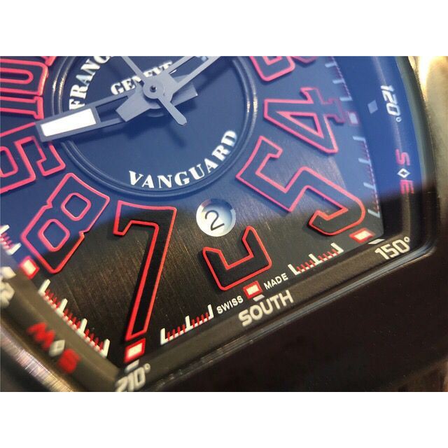 นาฬิกากลไกจักรกลผู้ชาย-fm-franck-muller-ของ-vanguard-ซีรี่ส์-v4-เครื่องจักรอัตโนมัติเฉพาะรุ่น