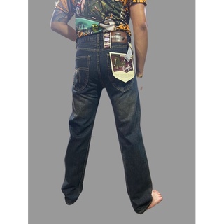 ภาพหน้าปกสินค้าboy jeansกางเกงยีนส์ผู้ชายขากระบอกMEเอว38-46 สีสนิม ซึ่งคุณอาจชอบราคาและรีวิวของสินค้านี้