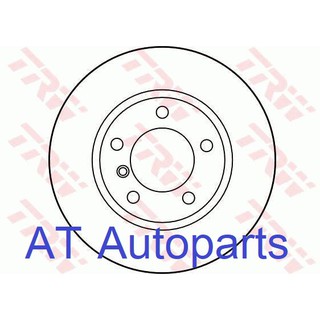 จาน หน้า BMW Z3 E36 2.0 2.2 2.8 BP 1999-2003 DF1538 ราคาต่อใบ