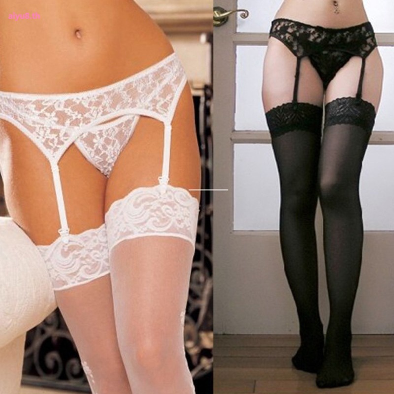 sexy-transparent-garter-silk-stockings-with-underwear-womens-adult-sexy-underwear