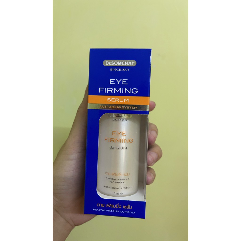 ไม่แท้คืนเงิน-dr-somchai-eye-firming-serum-15g-ดร-สมชาย-อายเฟิร์มมิ่ง-ซีรั่ม