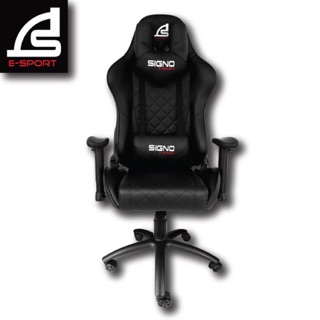 [Coins คืน 439‼️]SIGNO E-SPORT GC-205 BLACKER GAMING CHAIR ขาเหล็ก เก้าอี้เกมมิ่งเกียร์ เก้าอี้เกมส์ เบาะกว้างนั่งสบาย