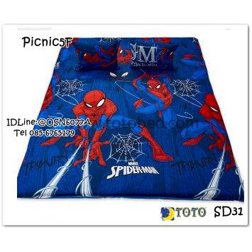 ที่นอนปิคนิค-ลายสไปร์เดอร์แมน-sd31-picnic-3-5-ฟุต-picnic-5-ฟุต-no-9974