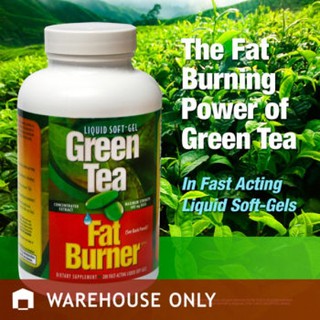 ภาพขนาดย่อของภาพหน้าปกสินค้าของแท้ 100% Green Tea Fat Burner 400mg Concentrate EGCG กรีนที แฟต เบิร์น (200 Softgel) จากร้าน bestskinchoice บน Shopee ภาพที่ 2
