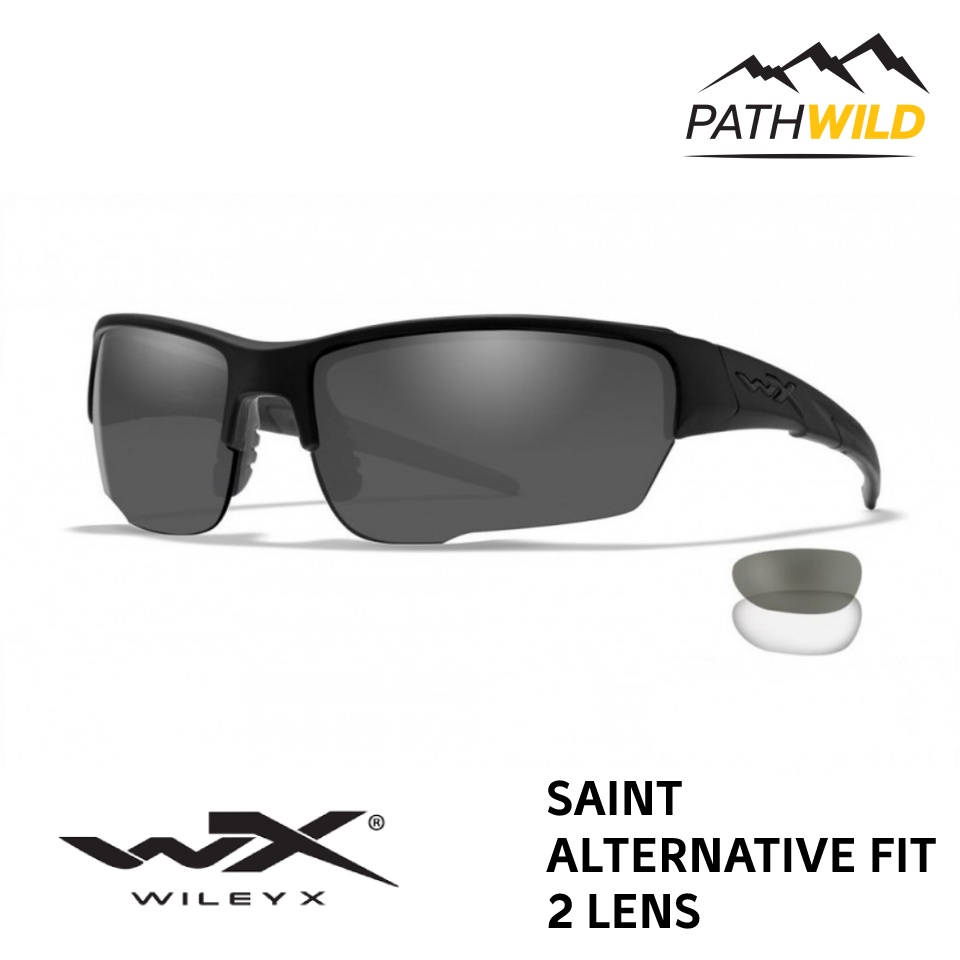 แว่น WILEY-X SAINT ALTERNATIVE FIT กรอบสี MATTE BLACK FRAME ผ่านมาตรฐาน ...