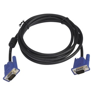 ภาพหน้าปกสินค้าVGA Cable 3m สายยาว3เมตร M/M (หัวสีน้ำเงิน สายดำ)#339 ที่เกี่ยวข้อง