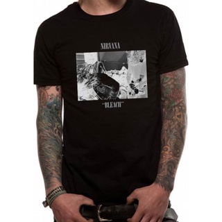 [100% Cotton] มาใหม่ เสื้อยืดลําลอง แขนสั้น พิมพ์ลายอัลบั้ม Kurt Cobain Rock Grunge