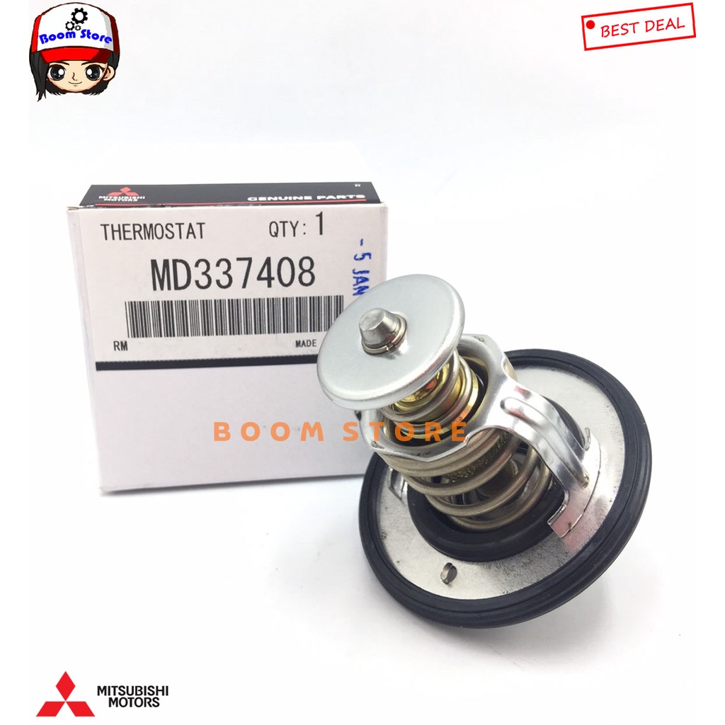 mitsubishi-แท้ศูนย์-วาล์วน้ำ-triton-pajero-sport-2-4-เบนซิน-4g63-4g93-cedia-4g18-ck2-ck4-ck5-ultima-v6-e54-รหัสแท้-md337408