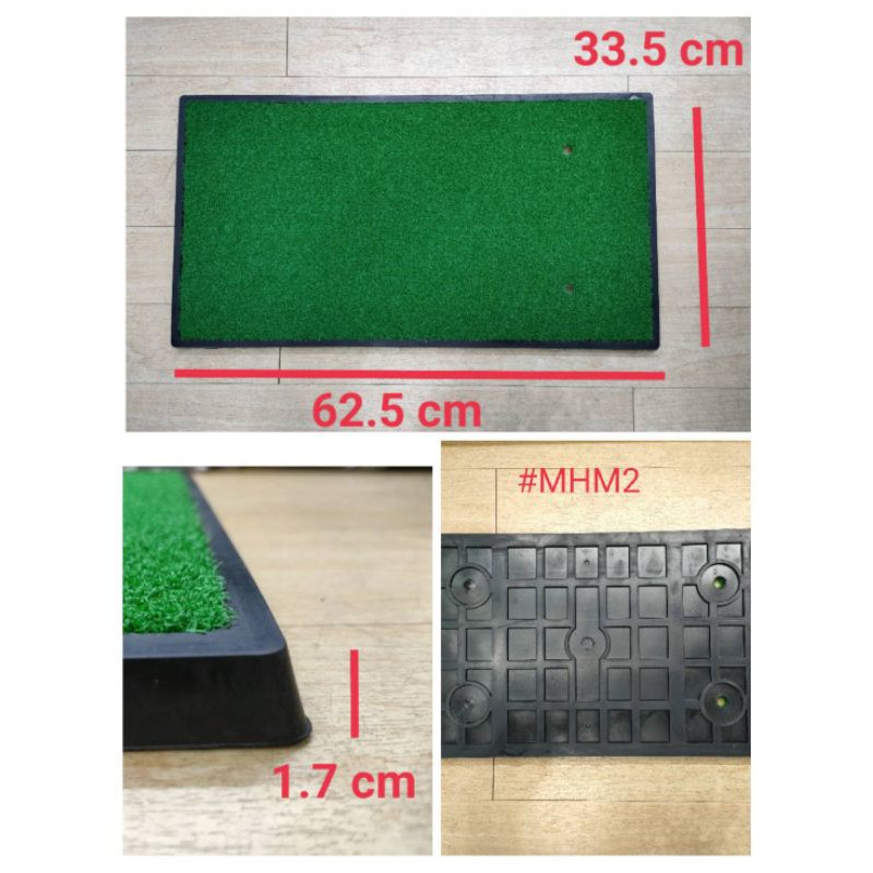 พรมซ้อมไดร์ฟขนาดเล็ก-golf-station-golf-station-mini-indoor-outdoor-golf-hitting-mat-imported-quality-2023-collections