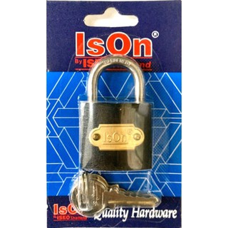 กุญแจสปริงเหล็กดำ  ISON  32 มม.