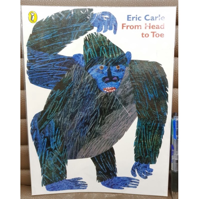 From Head to toe by Eric Carle picture book กระดาษอ่อน | Shopee Thailand