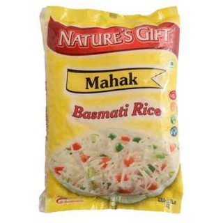 Avi - Natures Gift Mahak Basmati Rice 1Kg ข้าวบาสมาตี Mahak (1 กิโลกรัม)-Avi