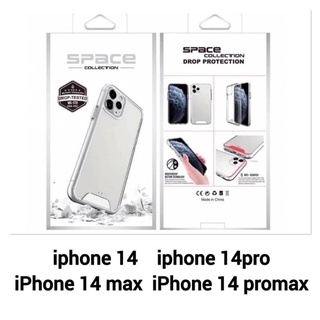 [ส่งจากไทย] Case SPACE iPhone14,ip 14 max ,14Pro,14ProMax เคสใส กันกระแทก สำหรับรุ่น