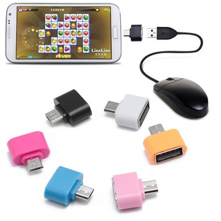 อะแดปเตอร์เชื่อมต่อ  Micro USB OTG สำหรับโทรศัพท์  Android