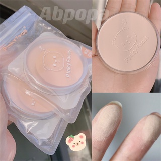 สินค้า Abpopa PinkFocus แป้งอัดแข็ง กันน้ํา ความงาม แต่งหน้า เครื่องสําอาง ใบหน้า ธรรมชาติ