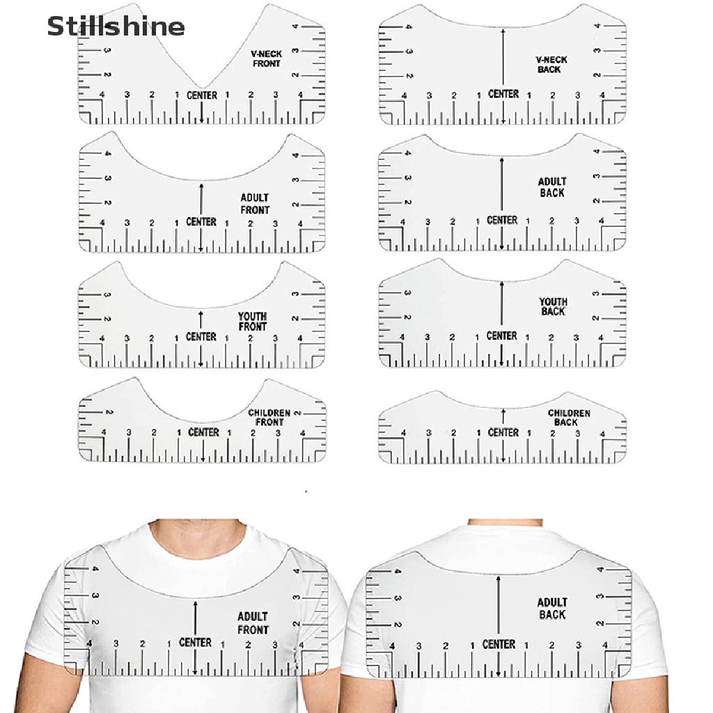 still-shine-เสื้อยืดคอวี-8-ชิ้น