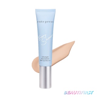 สินค้า CUTE PRESS EVORY SNOW ULTRALIGHT FOUNDATION SPF 30 PA+++ 30g