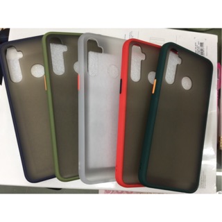 เคสขอบนิ่มหลังแข็งขุ่น For Realme 5/Realme 5i nova5T  Realme6pro Oppo A9/A5 2020/Realme7pro