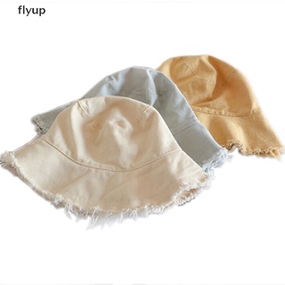 Flyup หมวกบักเก็ต กันแดด ป้องกันรังสียูวี แฟชั่นฤดูร้อน สําหรับผู้หญิง ตกปลา กลางแจ้ง TH