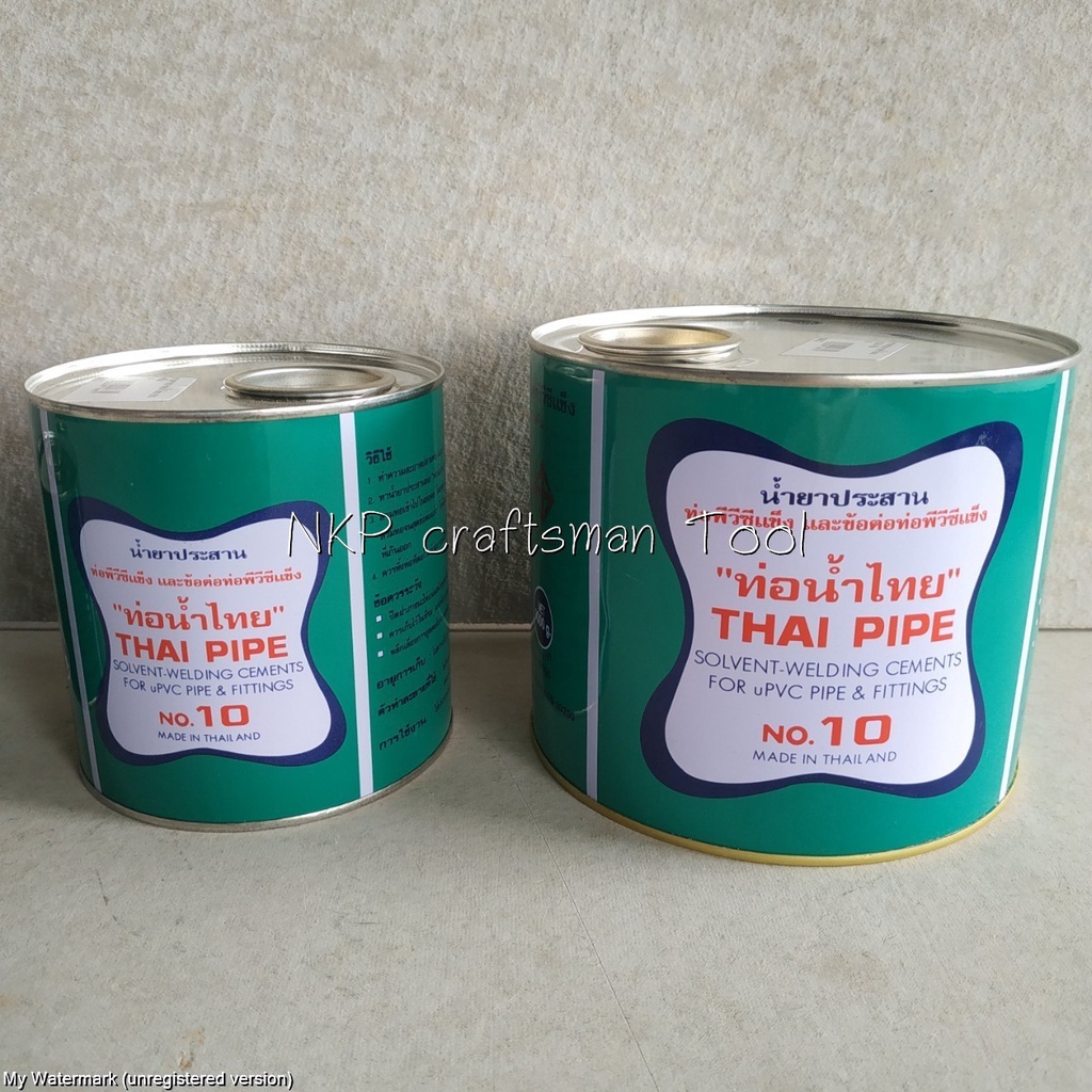 กาวทาท่อ PVC น้ำยาประสานท่อPVC ตรา ท่อน้ำไทย 500กรัม 1000กรัม อย่างดี ...