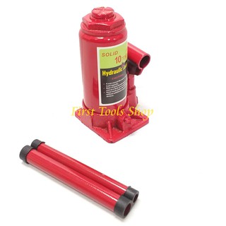 SOLID แม่แรง แม่แรงกระปุก 10 ตัน Hydraulic Jack 10 Ton