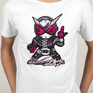 เสื้อยืดผ้าฝ้ายพิมพ์ลาย เสื้อยืดคอกลม แขนสั้น ผ้าฝ้าย 100% พิมพ์ลายการ์ตูนญี่ปุ่น Kamen Rider Kamen Rider แฟชั่นฤดูร้อน