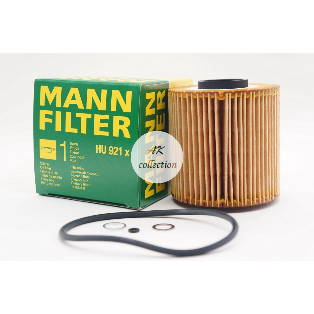 bmw-กรองน้ำมันเครื่อง-oil-filter-mann-filter-hu921x-เครื่อง-m40-รุ่น-e30-318i